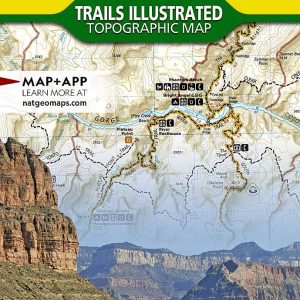 Grand Canyon, North and South Rims [Grand Canyon National Park] (National Geographic Trails Illustrated Map)
