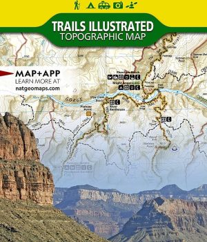 Grand Canyon, North and South Rims [Grand Canyon National Park] (National Geographic Trails Illustrated Map)